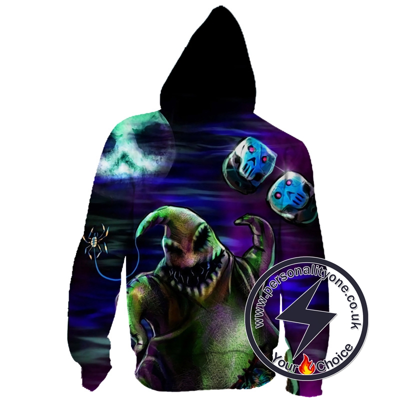 The Nightmare Before Christmas Oogie Boogie Zip Up Hoodie