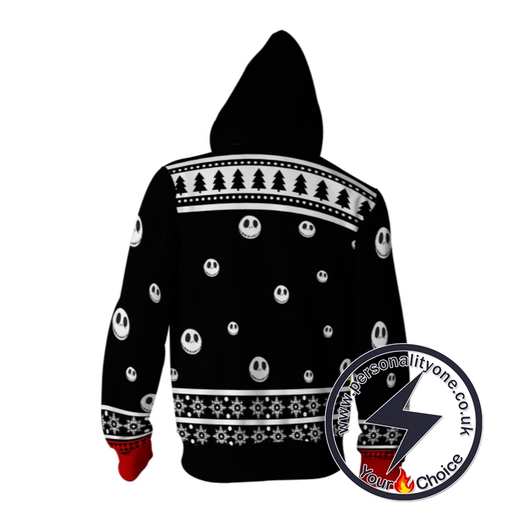The Nightmare Before Christmas Sally Christmas Zip Up Hoodie