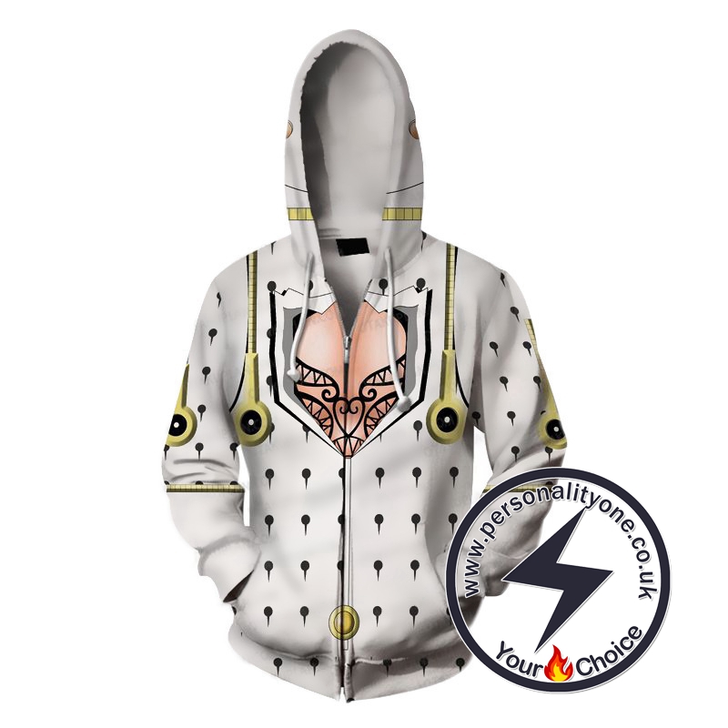 Jojo's Bizzare Adventure Golden Wind Bruno Bucciarati Cosplay Hoodie Jacket