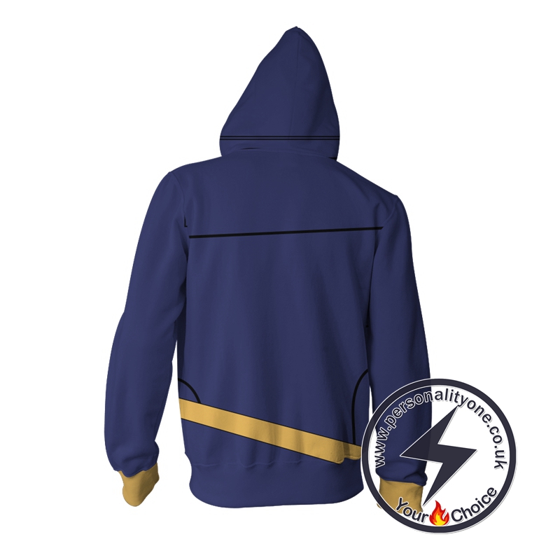 Batgirl Cosplay Zip Up Hoodie Jacket