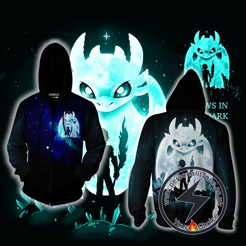 How To Train Dragon Zip Up Hoodie