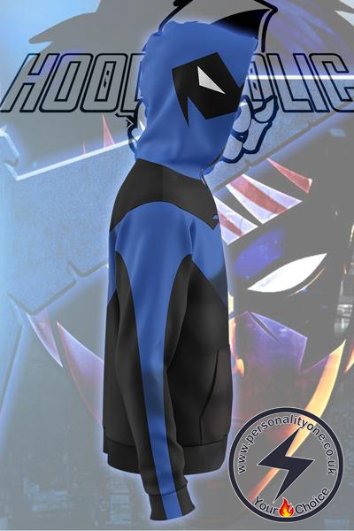 Red Hood-Nightwing Zip Hoodie