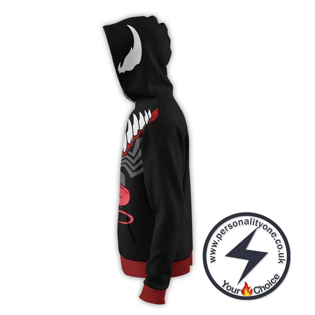 designer black crew neck jumper