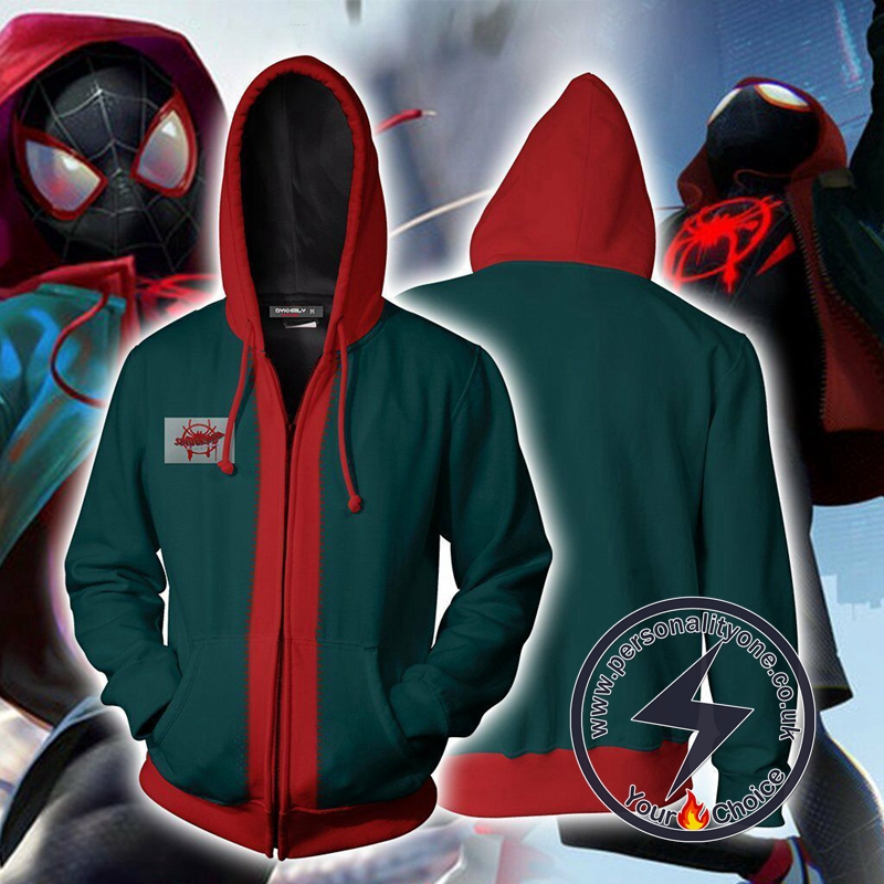 Spiderman Into the Spider Verse Miles Morales Jacket