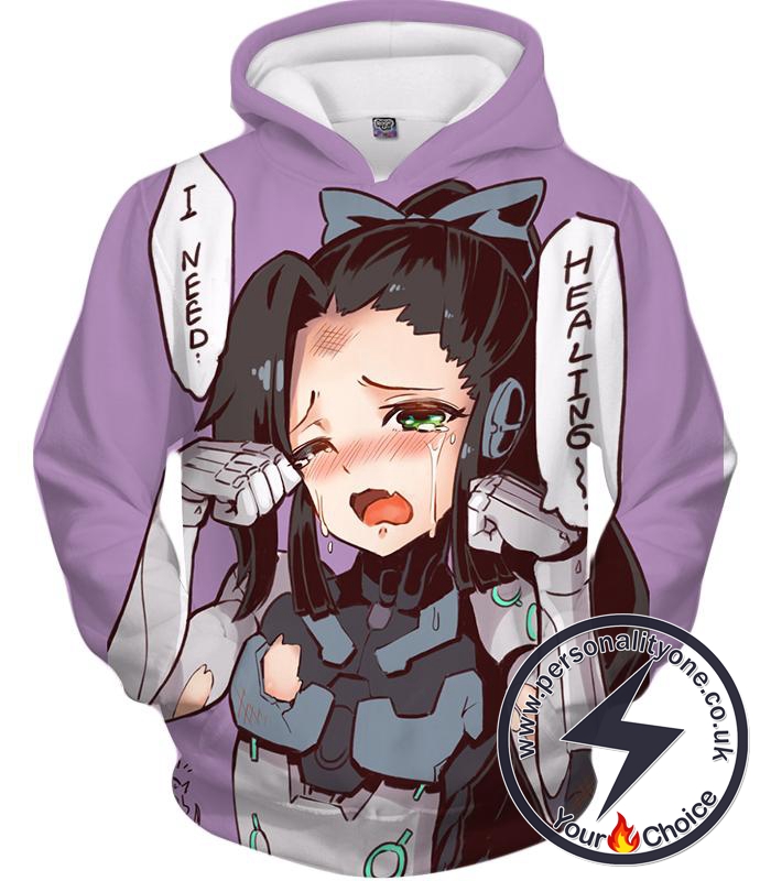 Ahegao Hoodie Overwatch Genji Safe Edit