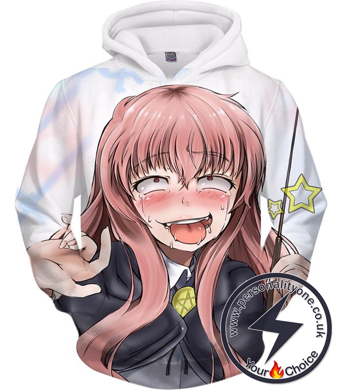 Ahegao Hoodie The Familiar of Zero Louise Francoise