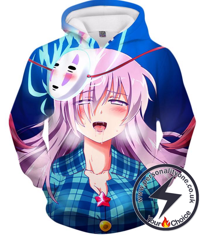 Ahegao Hoodie Touhou Project HataNoKokoro
