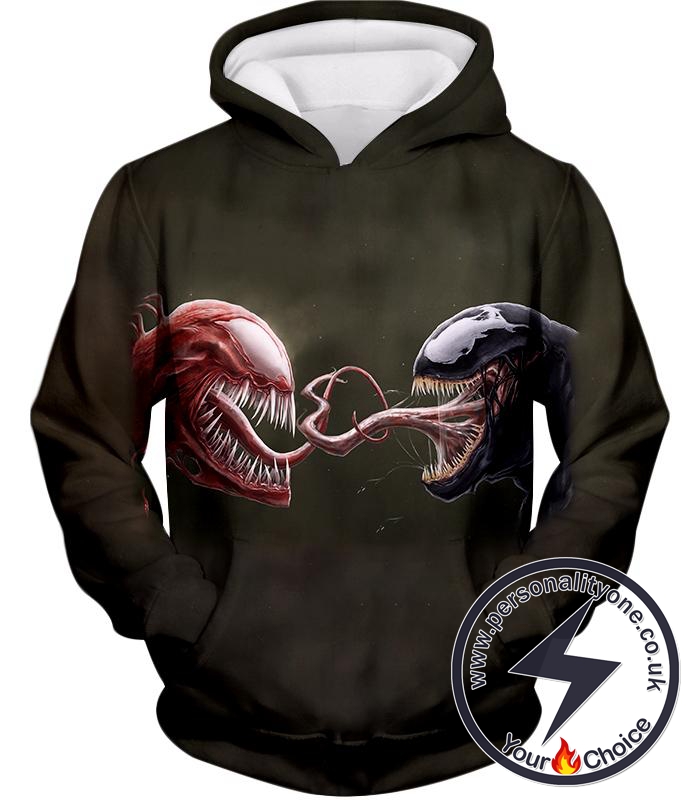 Alien Symbiotes Carnage Vs Venom Hoodie