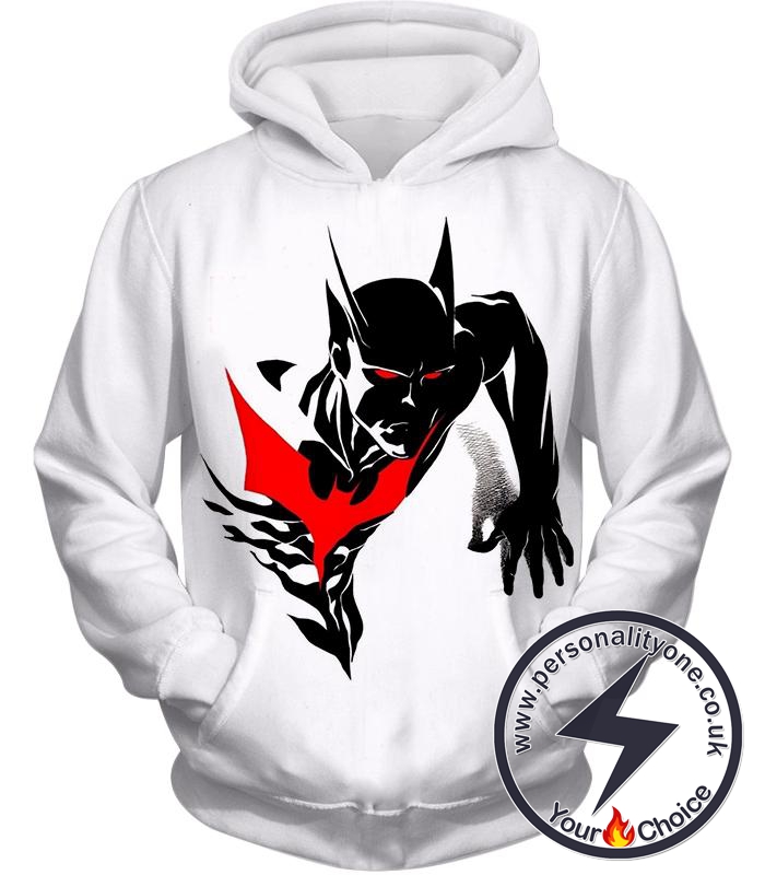 Amazing Evolution Batman Beyond Promo White Hoodie