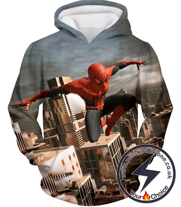 Amazing Spiderman 3D Action Hoodie
