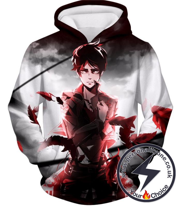 Attack on Titan Cool Survey Corps Soldier Eren Yeager Hoodie