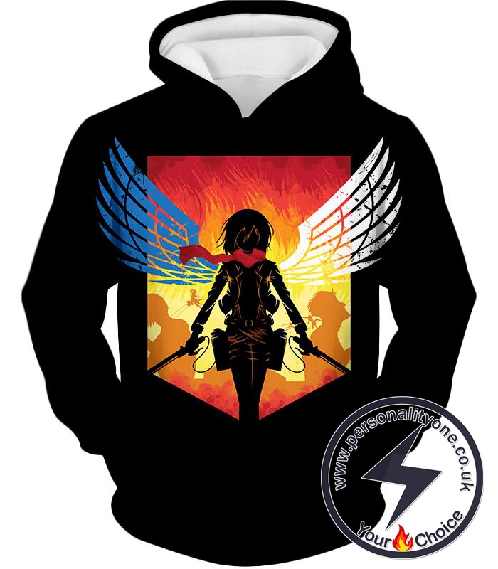 Attack on Titan Eren Yeager Vs Colossus Titan Hoodie