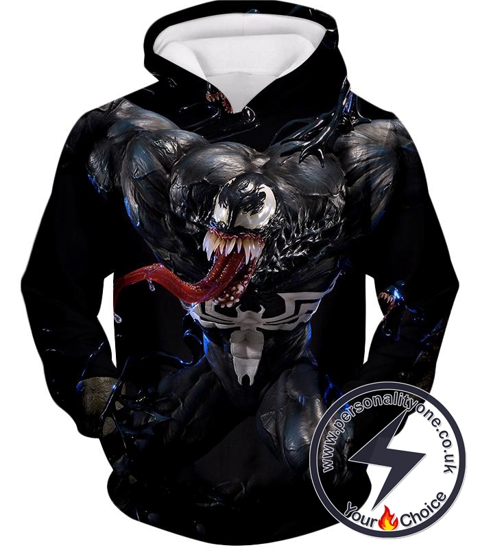 Awesome Villain Venom Black Hoodie