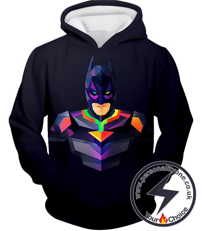 Batman Psychedelic Promo Cool Black Hoodie
