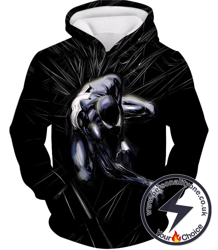 Dark Spider-Man Venom Black Hoodie