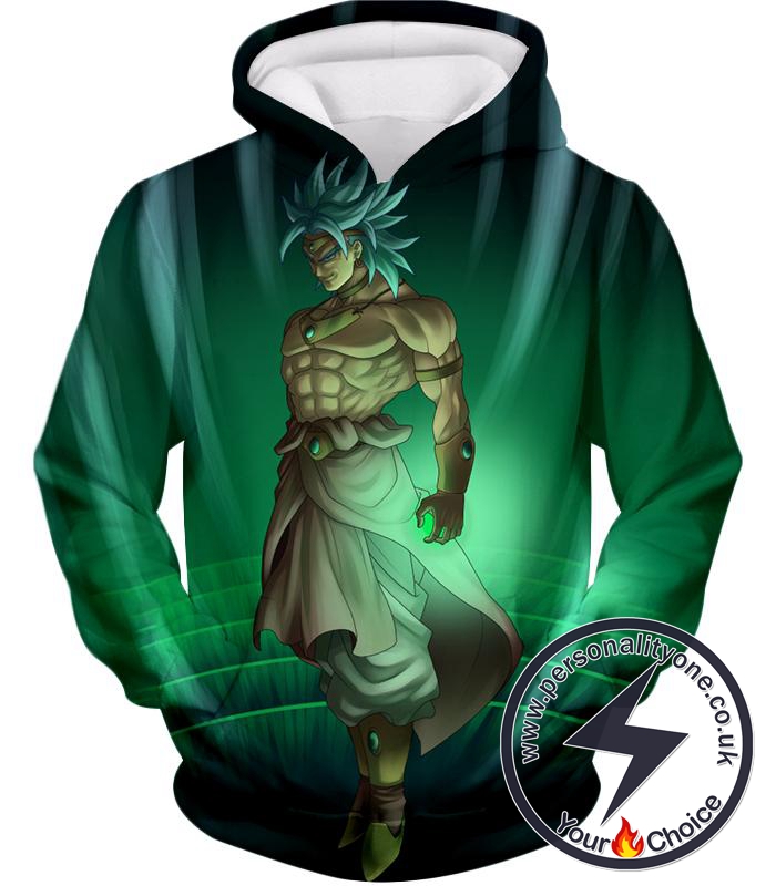 Dragon Ball Super Awesome Legendary Super Saiyan Broly Cool Graphic Anime Hoodie