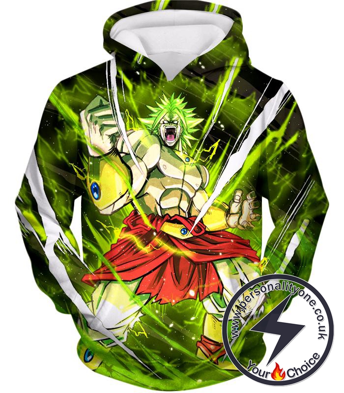 Dragon Ball Super Broly Legendary Super Saiyan Ultimate Action Graphic Anime Hoodie