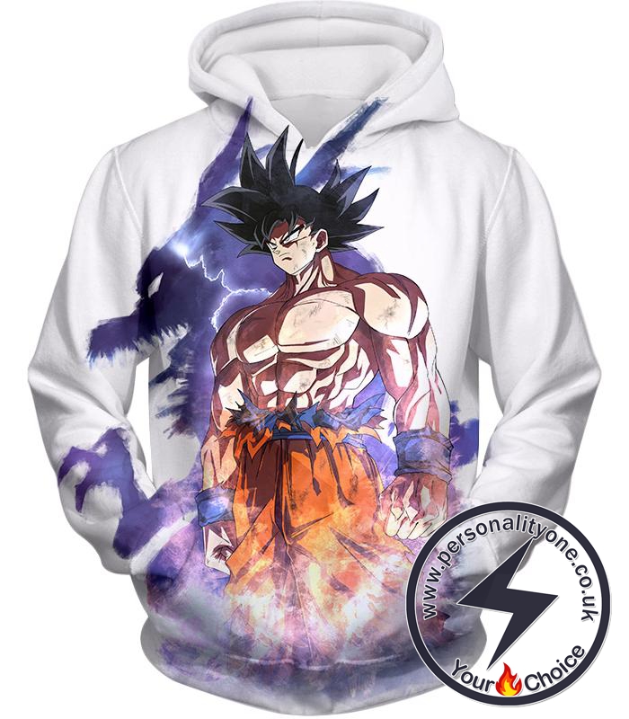 Dragon Ball Super Dragon Ball Favourite Hero Goku Awesome Promo White Hoodie