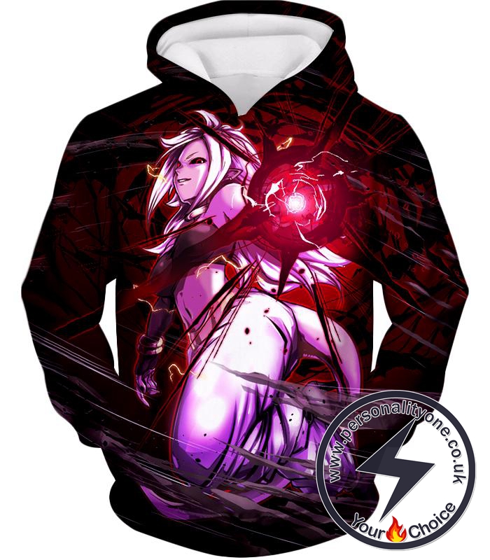 Dragon Ball Super Dragon Ball FighterZ Android 21 Awesome Graphic Action Hoodie