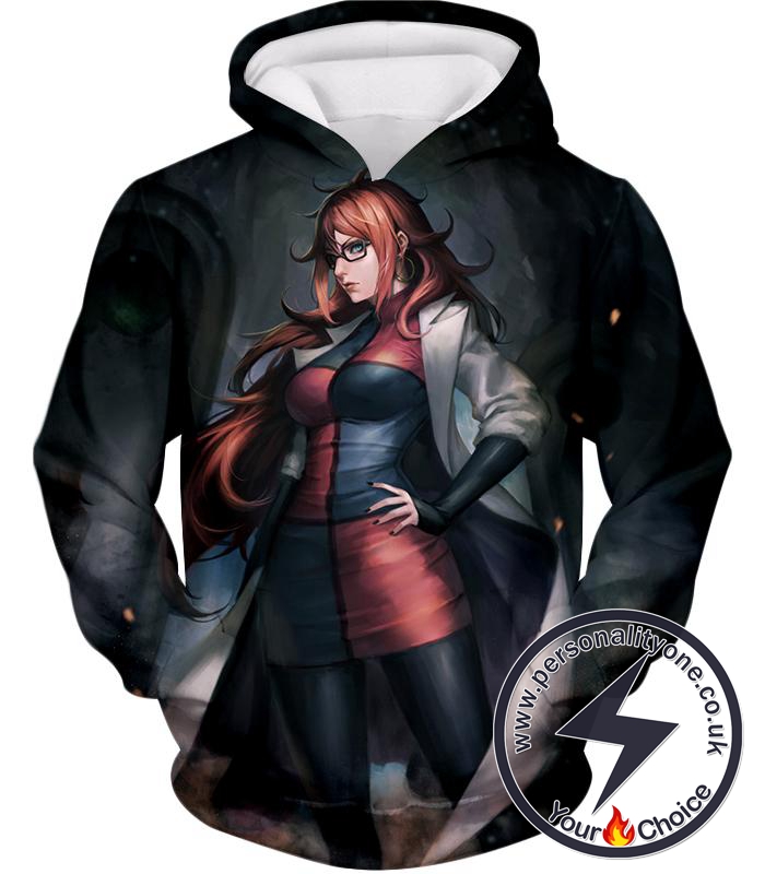 Dragon Ball Super Extremely Cool Android 21 HD Graphic Anime Promo Hoodie