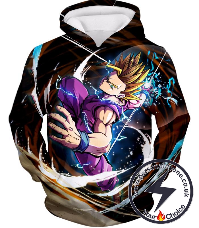 Dragon Ball Super Favourite Fighter Gohan Super Saiyan Ultimate Action Hoodie