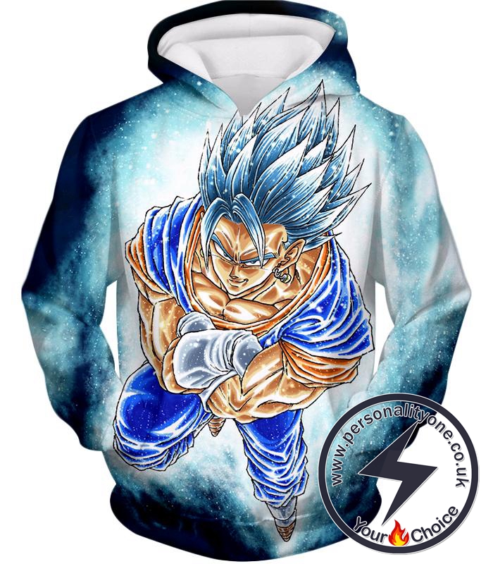 Dragon Ball Super Godly Form Super Saiyan Blue Vegito Cool Promo Hoodie