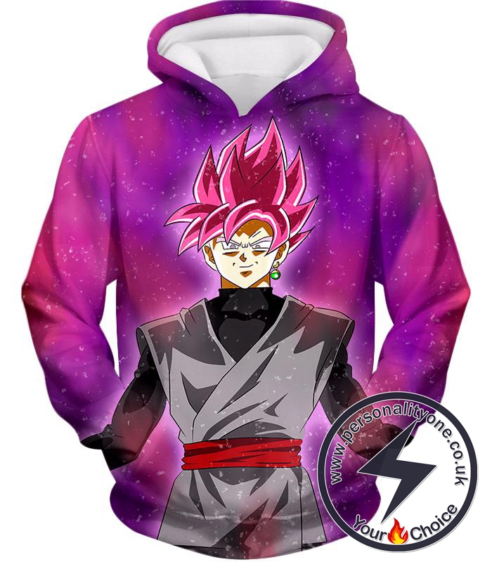 Dragon Ball Super Godly Form Zamasu Super Saiyan Rose Cool Promo Anime Hoodie