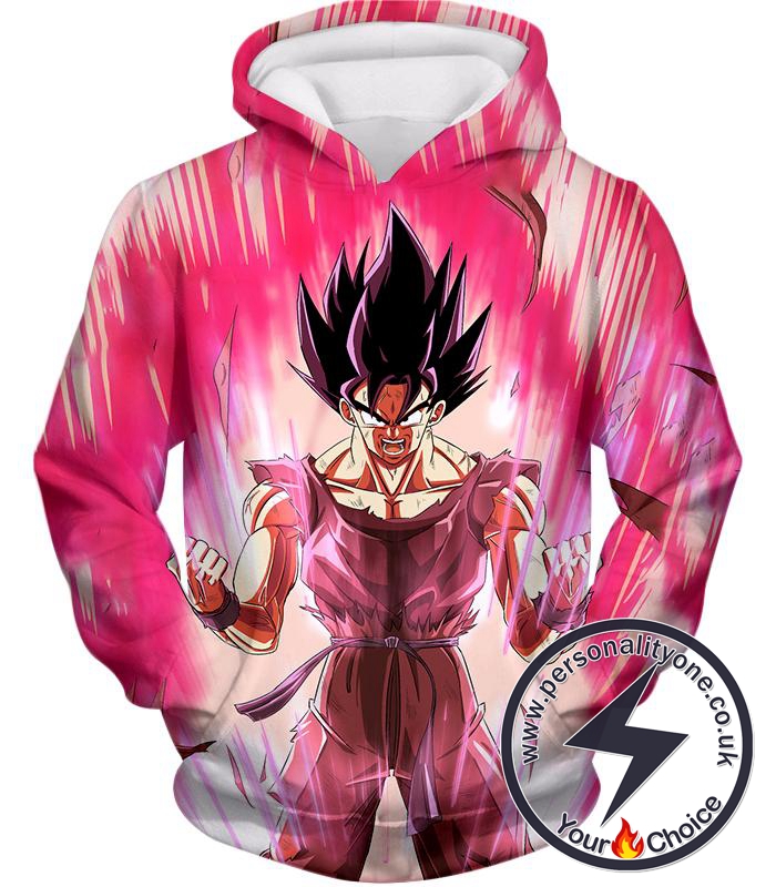 Dragon Ball Super Harnessing Ultimate Power Goku Rising Cool Graphic Promo Hoodie