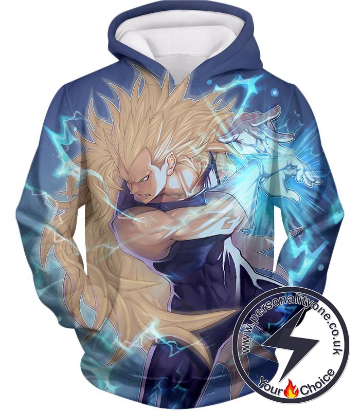 Dragon Ball Super Super Cool Vegeta Super Saiyan 3 Awesome Graphic Hoodie