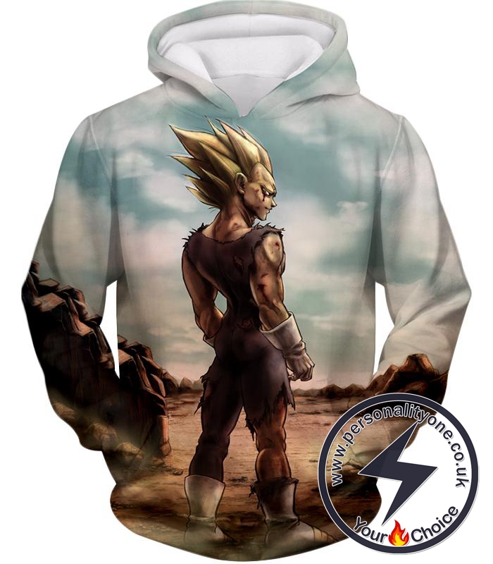 Dragon Ball Super Vegeta Super Saiyan 2 Awesome Graphic Anime Hoodie