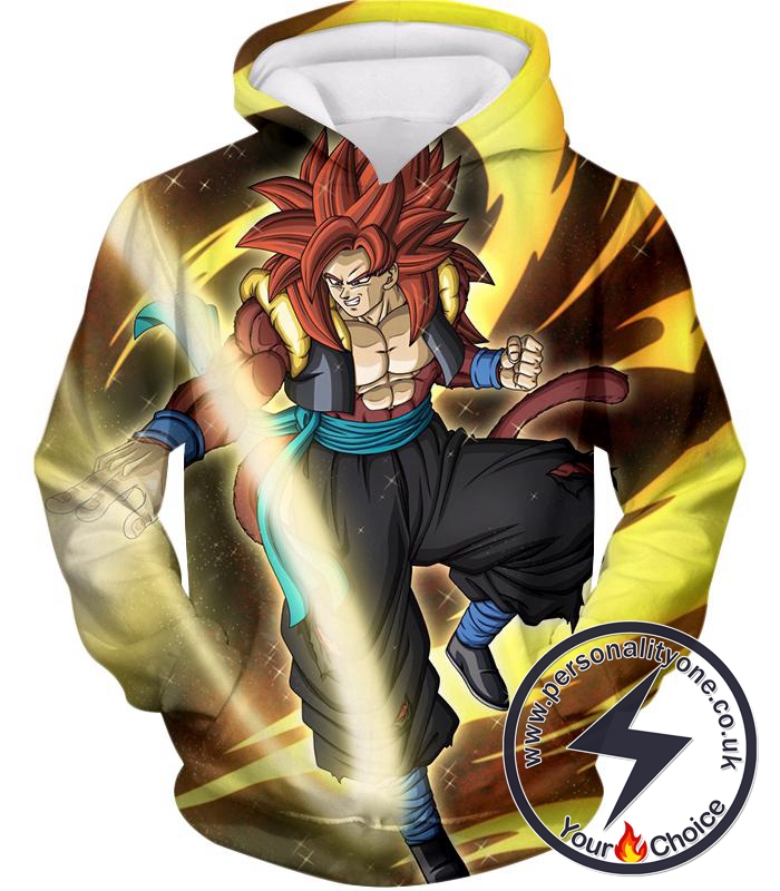 Dragon Ball Super Very Cool Gogeta Xeno Super Saiyan 4 Action Ultimate Anime Graphic Hoodie