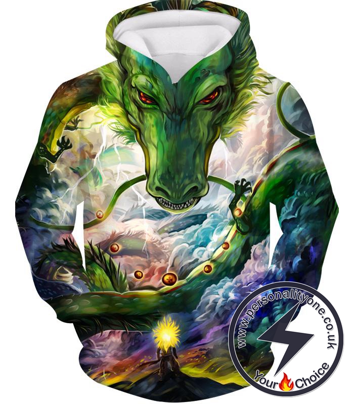 Dragon Ball Z Hoodie - Goku And Shenron