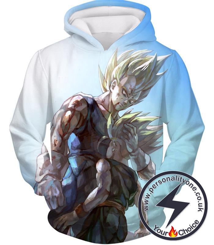 Dragon Ball Z Hoodie - Majin Vegeta And Trunks
