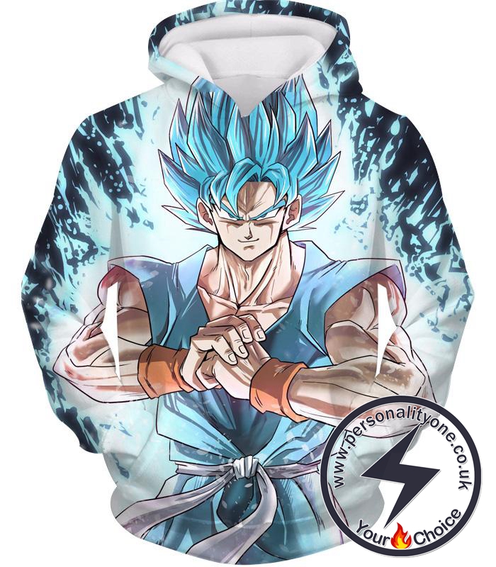 Dragon Ball Z Hoodie - Super Saiyan Blue Goku GT