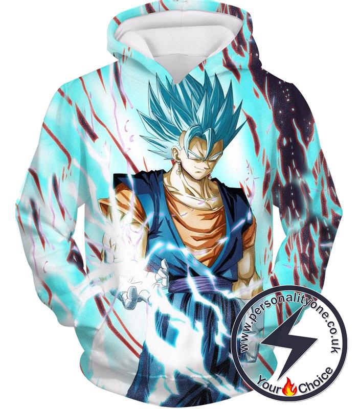 Dragon Ball Z Hoodie - Super Saiyan Blue Vegito Vegetto