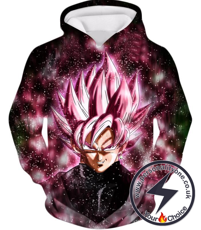 Dragon Ball Z Hoodie - Super Saiyan Rose Black Goku