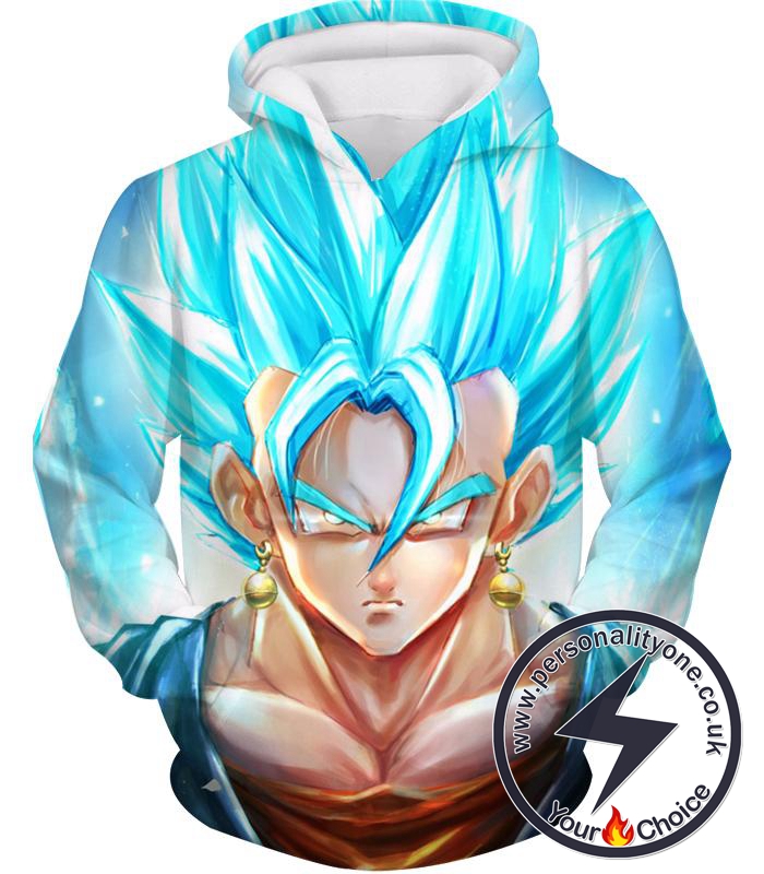 Dragon Ball Z Hoodie - Vegito Super Saiyan God Super Saiyan Blue