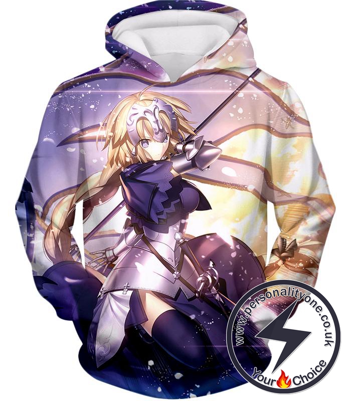 Fate Stay Night Awesome Ruler Jeanne dArc Apocrypha Action Hoodie