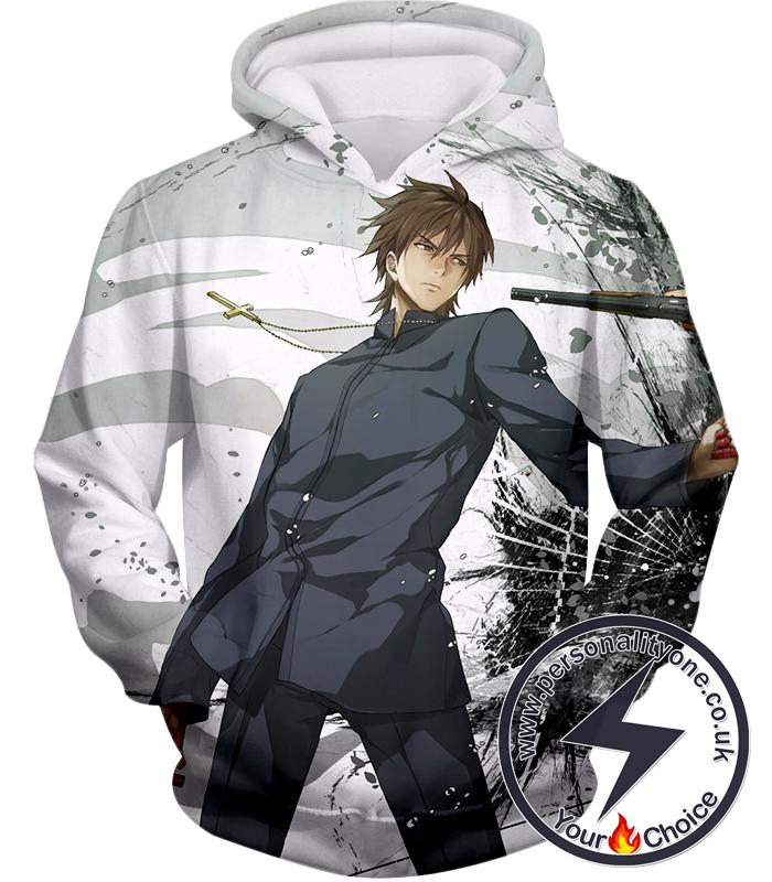 Fate Stay Night Cool Master of Assasin Kirei Kotomine Hoodie