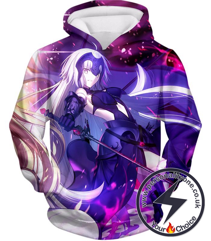 Fate Stay Night Jeanne Alter Grand Order Avenger Action Hoodie