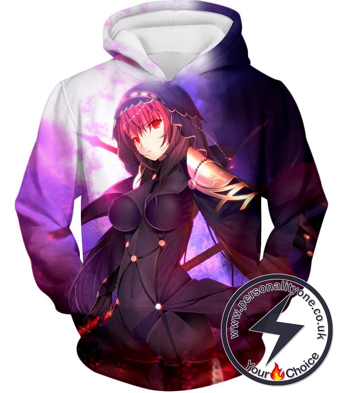 Fate Stay Night Rider Class Grand Order Scathach Cool Hoodie
