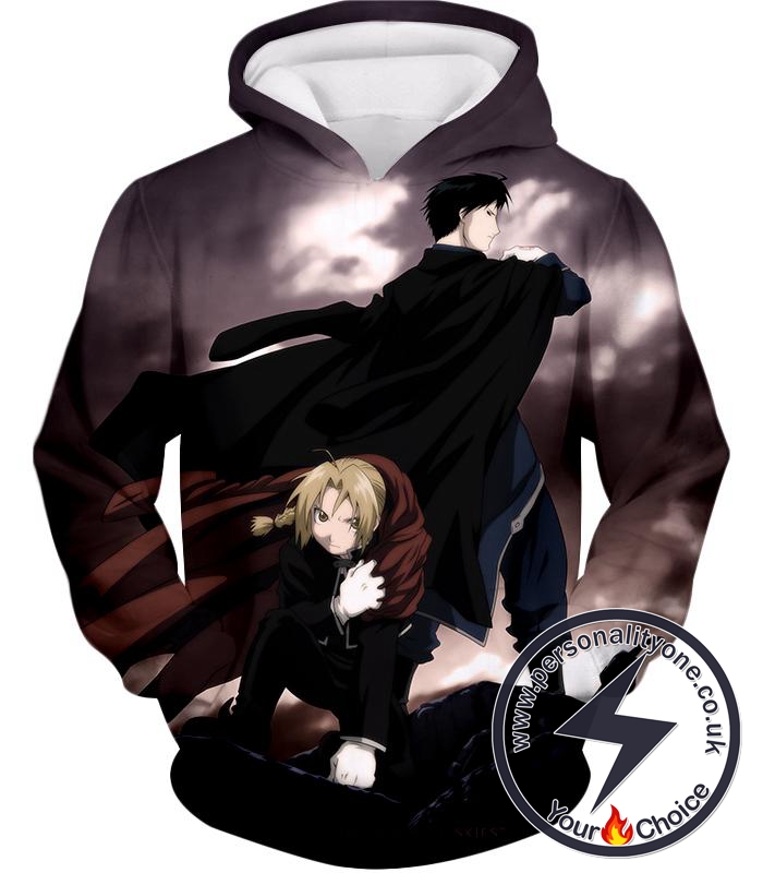 Fullmetal Alchemist Amazing State Alchemists Edward x Roy Awesome Anime Hoodie
