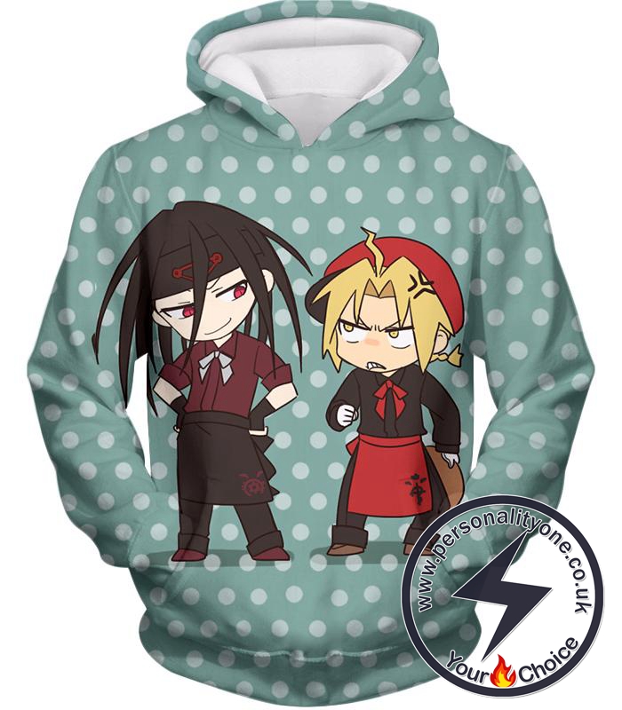 Fullmetal Alchemist Fullmetal Alchemist Super Cute Anime Illustrations Envy x Edward Awesome Hoodie