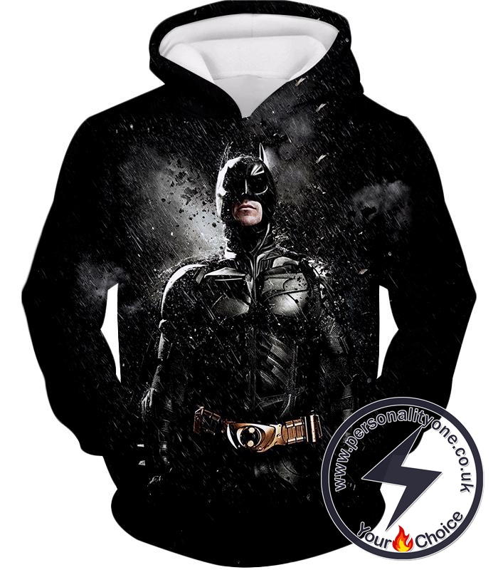 Graphic Promo Ultimate Action Hero Batman Cool Black Hoodie