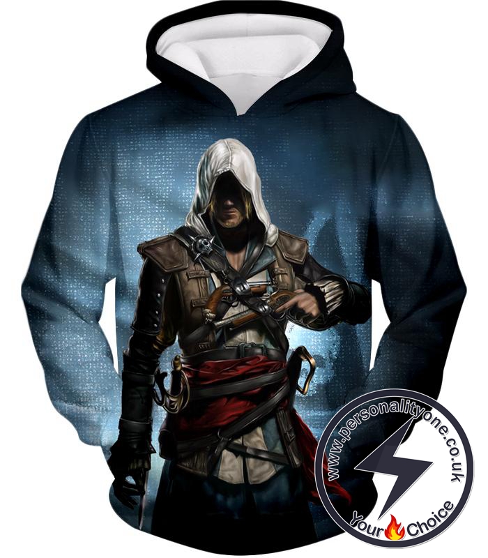 Incredible Hero Edward James Assassin's Creed Black Flag Promo Hoodie