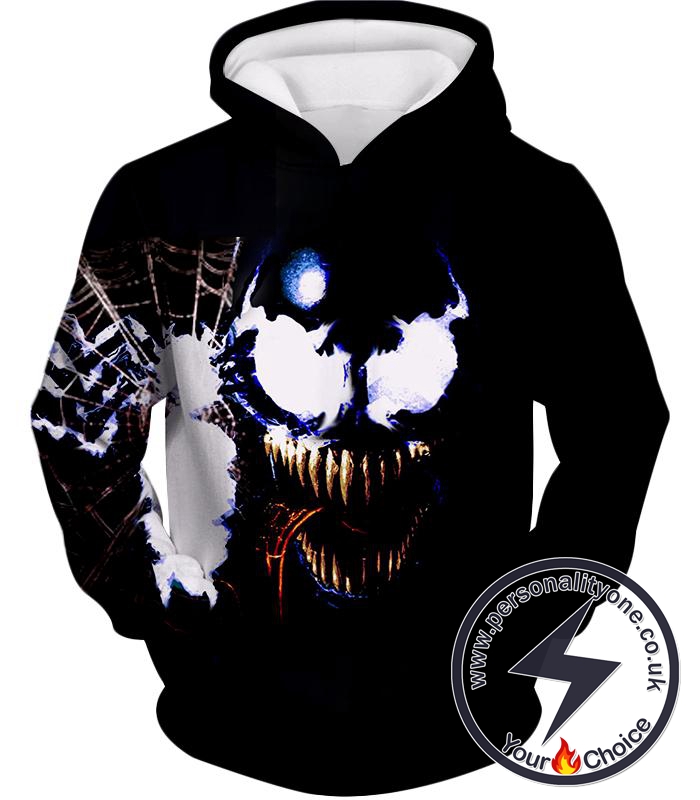 Marvels Spider-Man Villain Venom Hoodie