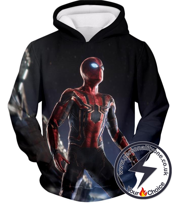 Marvels Spiderman Homecoming Cool Spider Suit Hoodie