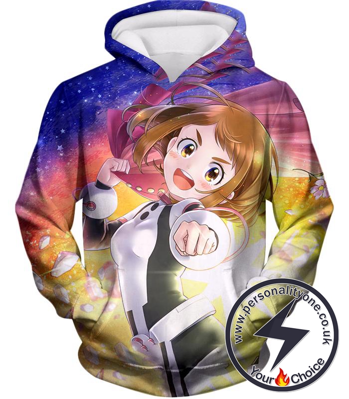 My Hero Academia Cute Zero Gravity Ochaco Uraraka Hoodie