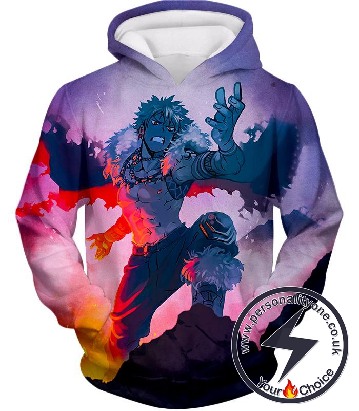 My Hero Academia Ultimate Bakugo Katsuki Fan Art Promo Cool Action Hoodie