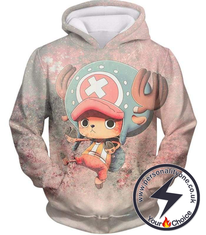 One Piece Awesome Reindeer Doctor Tony Tony Chopper Cool Action Hoodie